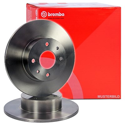 Brembo 2x Bremsscheibe Vorderachse Voll für Dacia, Renault Brembo 2x Bremsscheibe Vorderachse Voll für Dacia, Renault von BREMBO