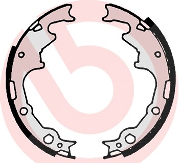 Brembo Bremsbackensatz [Hersteller-Nr. S10502] für Chrysler, Dodge, Jeep, Plymouth von BREMBO