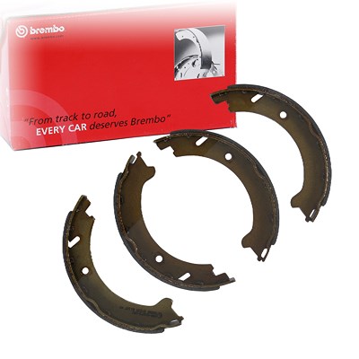 Brembo Bremsbackensatz Feststellbremse [Hersteller-Nr. S86509] für Volvo von BREMBO