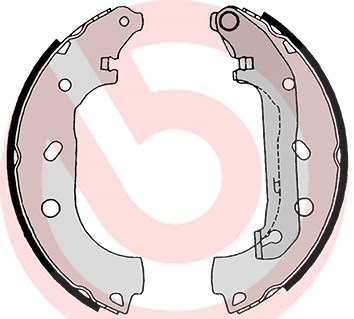 Brembo Bremsbackensatz [Hersteller-Nr. S24539] für Ford von BREMBO