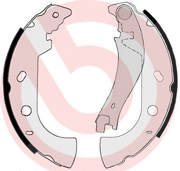 Brembo Bremsbackensatz [Hersteller-Nr. S23514] für Fiat von BREMBO