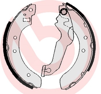 Brembo Bremsbackensatz [Hersteller-Nr. S24507] für Ford, Reliant von BREMBO