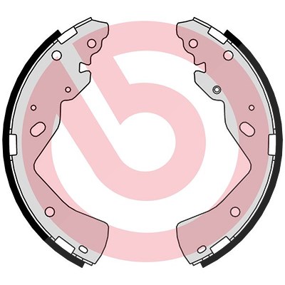 Brembo Bremsbackensatz [Hersteller-Nr. S49527] für Ford, Ford Usa, Mazda von BREMBO