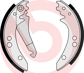 Brembo Bremsbackensatz [Hersteller-Nr. S50514] für Mercedes-Benz von BREMBO