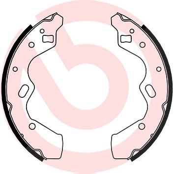 Brembo Bremsbackensatz [Hersteller-Nr. S49520] für Kia, Mazda von BREMBO