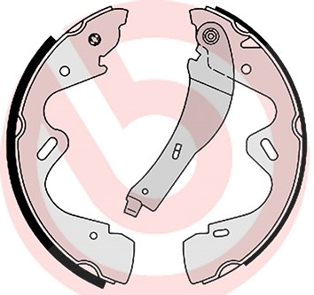 Brembo Bremsbackensatz [Hersteller-Nr. S56517] für Nissan von BREMBO