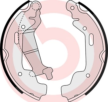 Brembo Bremsbackensatz [Hersteller-Nr. S59516] für Opel, Suzuki, Vauxhall von BREMBO