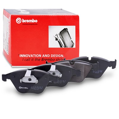 Brembo Bremsbelagsatz Vorderachse [Hersteller-Nr. P06054] für BMW von BREMBO