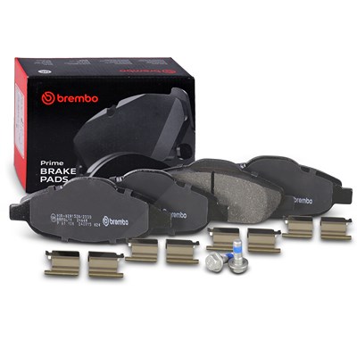 Brembo Bremsbelagsatz Vorderachse [Hersteller-Nr. P61101] für Peugeot von BREMBO