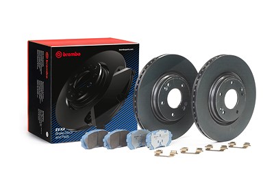 Brembo Bremsensatz, Scheibenbremse [Hersteller-Nr. KT08014] für Hyundai, Kia von BREMBO