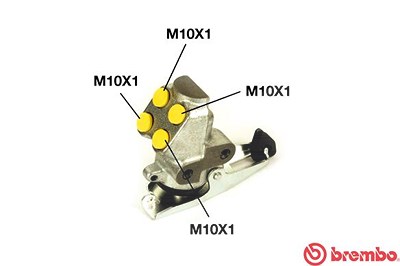 Brembo Bremskraftregler [Hersteller-Nr. R85006] für Seat, VW von BREMBO