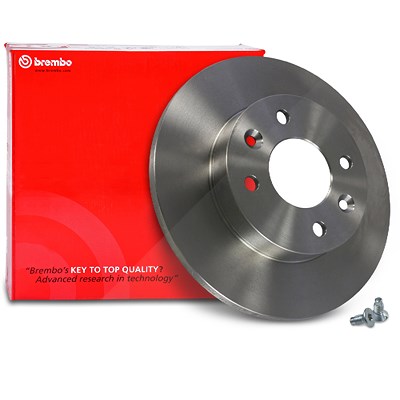 Brembo Bremsscheibe Vorderachse Voll [Hersteller-Nr. 08.2958.14] für Dacia, Renault von BREMBO
