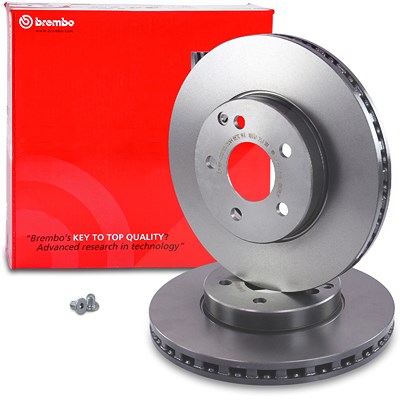 Brembo Bremsscheibe belüftet vorne [Hersteller-Nr. 09.C893.11] für Mercedes-Benz von BREMBO