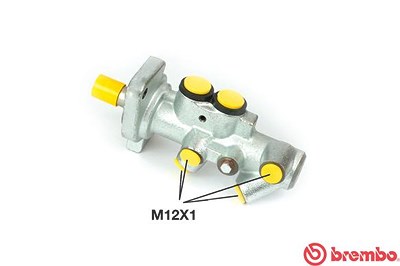 Brembo Hauptbremszylinder [Hersteller-Nr. M85016] für Audi, Seat, Skoda, VW von BREMBO