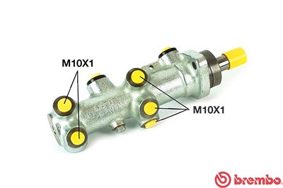 Brembo Hauptbremszylinder [Hersteller-Nr. M61008] für Citroën, Fiat, Opel, Peugeot, Vauxhall von BREMBO