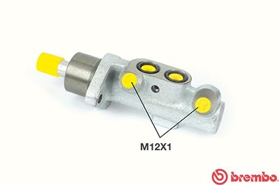 Brembo Hauptbremszylinder [Hersteller-Nr. M61056] für Citroën, Peugeot von BREMBO