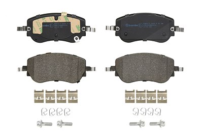 Brembo Bremsbelagsatz, Scheibenbremse [Hersteller-Nr. P23198] für Fiat von BREMBO