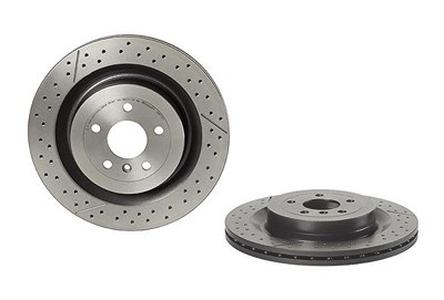 Brembo Bremsscheibe [Hersteller-Nr. 09.B710.11] für Mercedes-Benz von BREMBO