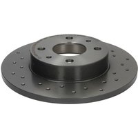 Bremsscheibe BREMBO 8508531 hinten, perforiert, voll, 1 Stück Bremsscheibe BREMBO 8508531 hinten, perforiert, voll, 1 Stück von Brembo