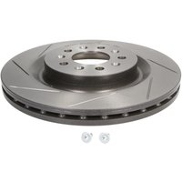 Bremsscheibe BREMBO 9878121 hinten, belüftet, geschlitzt, hochkarbonisiert, 1 Stück von Brembo