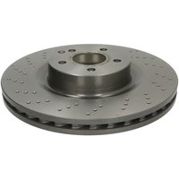 Bremsscheibe BREMBO 09A81711 vorne, belüftet, hochkarbonisiert, 1 Stück von Brembo