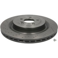 Bremsscheibe BREMBO 09B87911 hinten, belüftet, geschlitzt, hochkarbonisiert, 1 Stück Bremsscheibe BREMBO 09B87911 hinten, belüftet, geschlitzt, hochkarbonisiert, 1 Stück von Brembo
