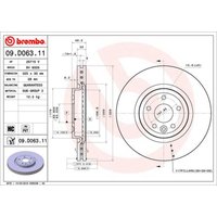 Bremsscheibe BREMBO 09D06311 vorne, belüftet, hochkarbonisiert, 1 Stück Bremsscheibe BREMBO 09D06311 vorne, belüftet, hochkarbonisiert, 1 Stück von Brembo