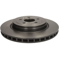 Bremsscheibe BREMBO 09N26621 hinten, belüftet, hochkarbonisiert, 1 Stück von Brembo