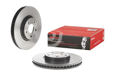 Brembo Bremsscheibe Vorderachse belüftet [Hersteller-Nr. 09.N255.21] für Ford von BREMBO