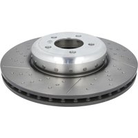 Bremsscheibe BREMBO 09C39413 vorne, belüftet, geschlitzt, hochkarbonisiert, 1 Stück Bremsscheibe BREMBO 09C39413 vorne, belüftet, geschlitzt, hochkarbonisiert, 1 Stück von Brembo