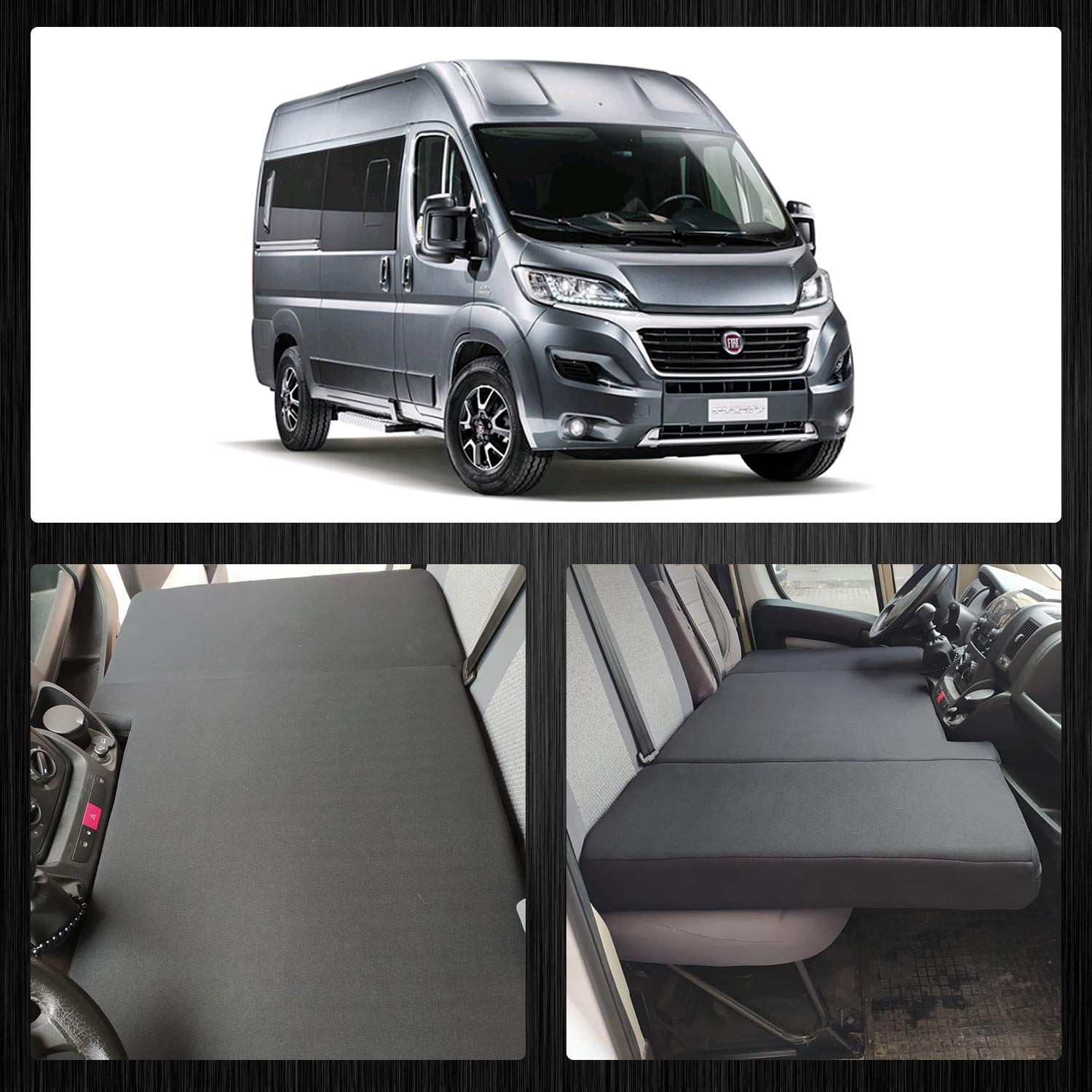 BREMER SITZBEZÜGE Camper-Bett Fahrerhausbett kompatibel mit Wohnmobil FIAT Ducato Citroen Jumper Peugeot Boxer BREMER SITZBEZÜGE Camper-Bett Fahrerhausbett kompatibel mit Wohnmobil FIAT Ducato Citroen Jumper Peugeot Boxer von BREMER SITZBEZÜGE