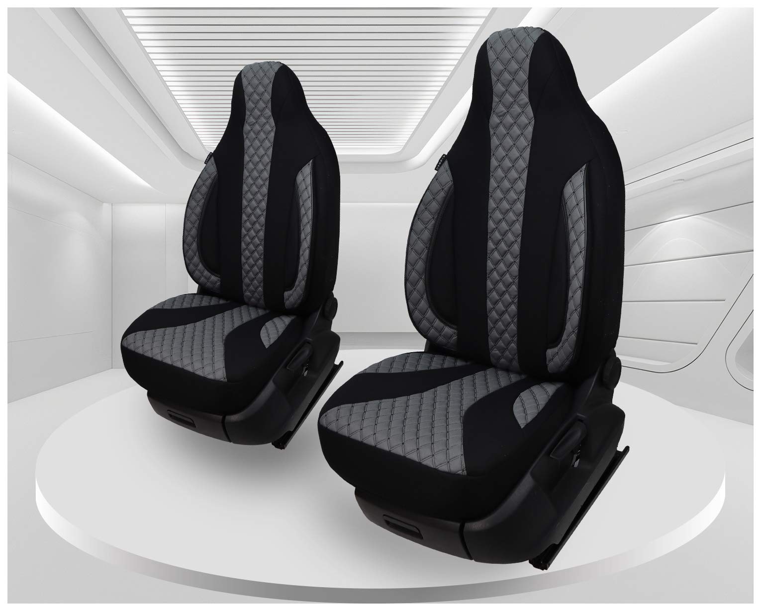 BREMER SITZBEZÜGE Maß Piloten Auto Schonbezüge kompatibel mit Isuzu D-Max 2 Fahrer & Beifahrer ab 2012 / Auto Sitzbezüge Schonbezug Set Autositzbezüge 2er Pack in Schwarz/Grau BREMER SITZBEZÜGE Maß Piloten Auto Schonbezüge kompatibel mit Isuzu D-Max 2 Fahrer & Beifahrer ab 2012 / Auto Sitzbezüge Schonbezug Set Autositzbezüge 2er Pack in Schwarz/Grau von BREMER SITZBEZÜGE