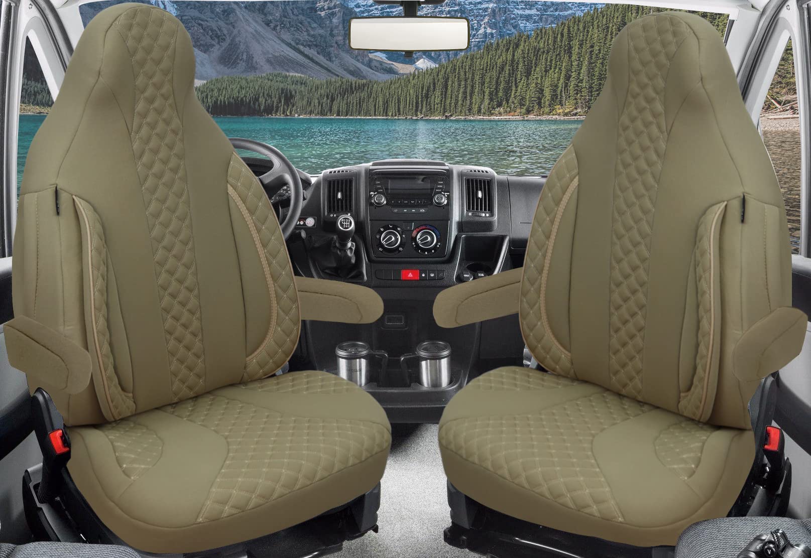 BREMER SITZBEZÜGE Maß Piloten Schonbezüge Sitzbezüge kompatibel mit Wohnmobil Ducato Weinsberg Adria Dethleffs Zubehör | 2er Schonbezug Set inkl. Armlehnen-Bezüge in Beige | WPL405 BREMER SITZBEZÜGE Maß Piloten Schonbezüge Sitzbezüge kompatibel mit Wohnmobil Ducato Weinsberg Adria Dethleffs Zubehör | 2er Schonbezug Set inkl. Armlehnen-Bezüge in Beige | WPL405 von BREMER SITZBEZÜGE