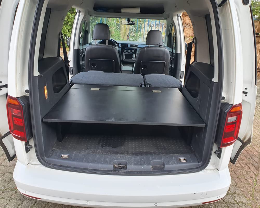 BREMER SITZBEZÜGE Multiflexboard klappbar kompatibel mit VW Caddy Kurz und Maxi ab 2003 Bettverlängerung Camping Zubehör Wohnmobilbett Camper Schlafauflage/Höhe ca. 31cm inkl. Konsolen in Schwarz BREMER SITZBEZÜGE Multiflexboard klappbar kompatibel mit VW Caddy Kurz und Maxi ab 2003 Bettverlängerung Camping Zubehör Wohnmobilbett Camper Schlafauflage/Höhe ca. 31cm inkl. Konsolen in Schwarz von BREMER SITZBEZÜGE
