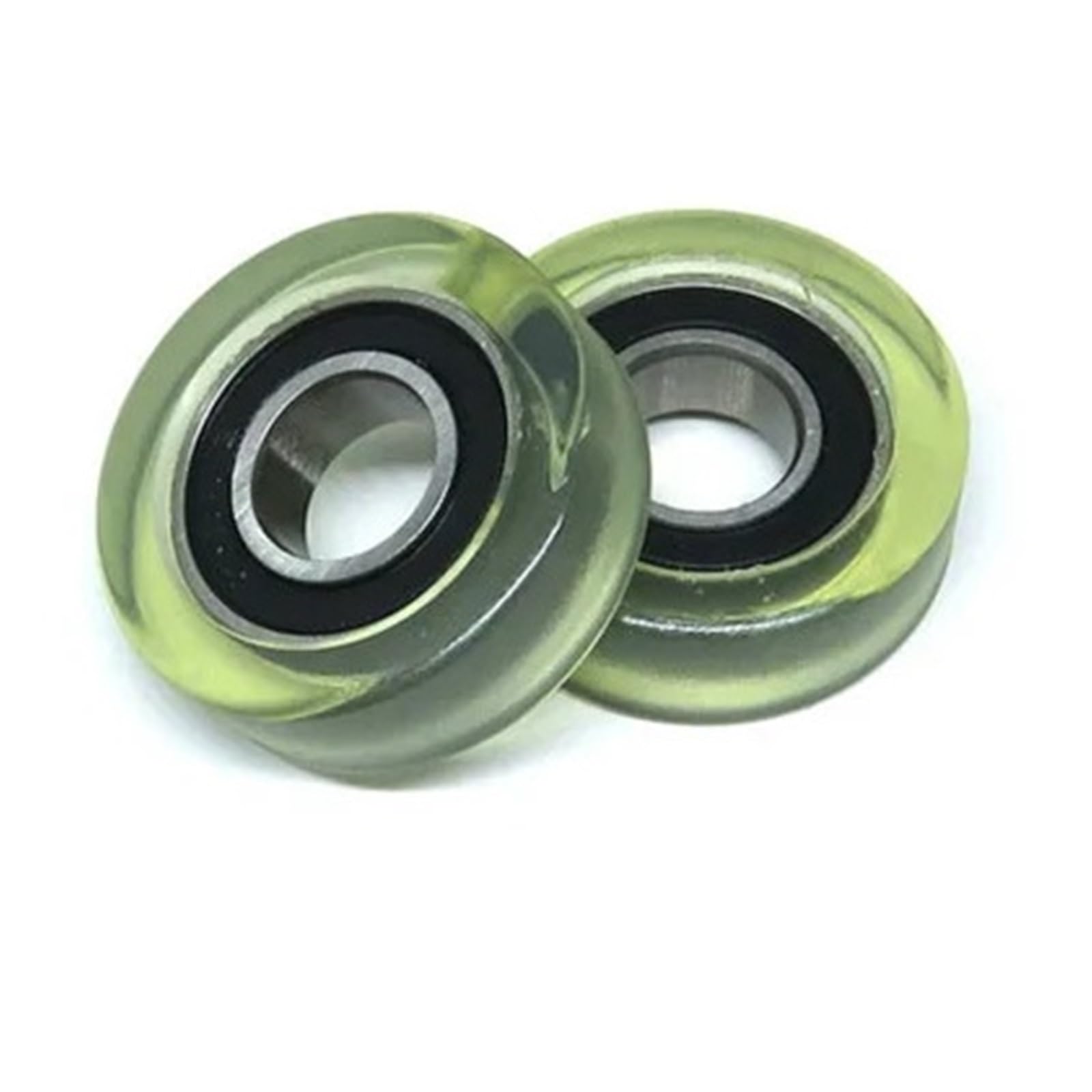 1 Stück 8x22x7 mm PU-beschichtete Rollen PU68822-7 Innendurchmesser 8 mm Außendurchmesser 22 mm Polyurethan High-End-Rollen for bewegliche Türen(PU68310-3 3x10x3mm) von BRHJJQPP
