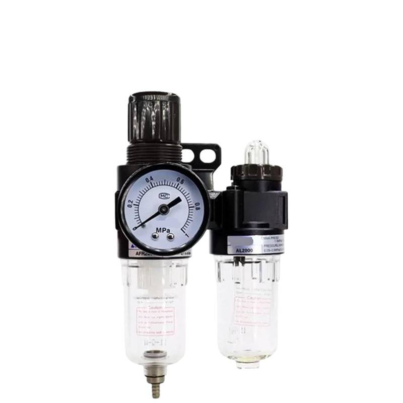 1 Stücke AFR2000 AFC2000 Pneumatische Filterregler Luftaufbereitungseinheit Druckschalter Manometer for Kompressor mit Armaturen(AFR2000) von BRHJJQPP