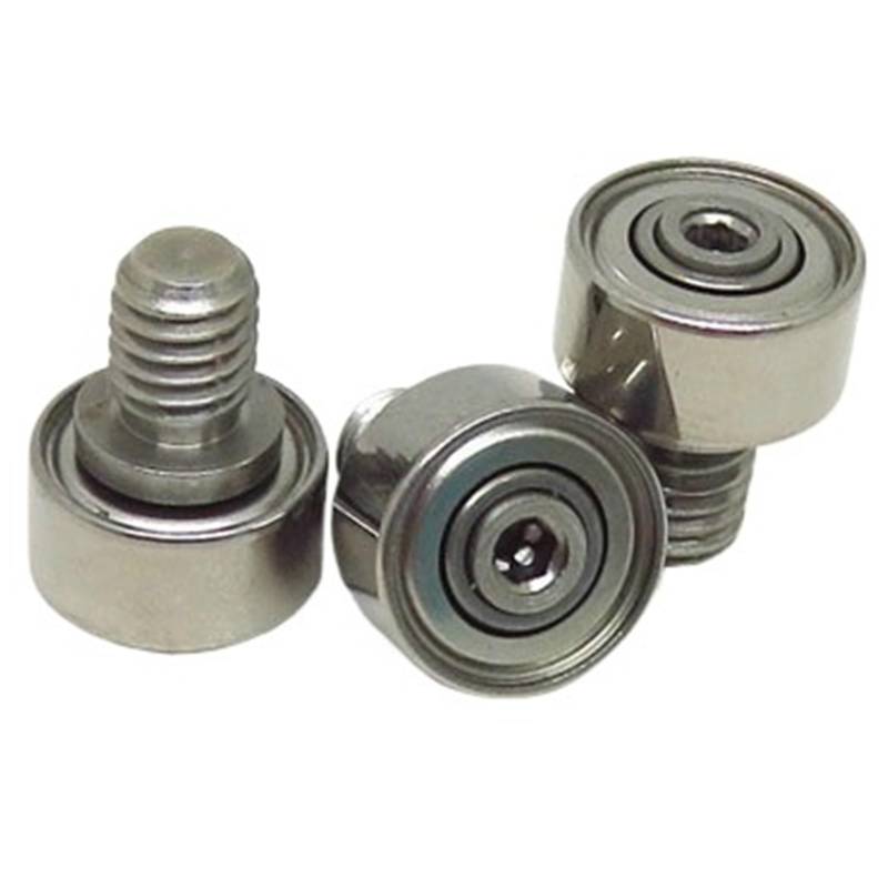 1 stücke OD 13mm 624 Externe Gewinde Kugellager Mit M4 Schraube JS62413-5C1L6M4 13mm Durchmesser Edelstahl Schraube Lager Rad Pulley(JS6837-3C1L4M3) von BRHJJQPP