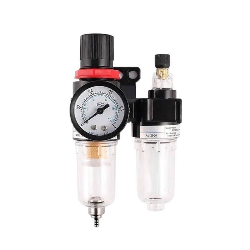 1Pcs AFC2000 Öl Wasser Separator Regler Falle Filter Airbrush Luft Kompressor Druck Reduzierung 1/4(AFC-PC10-02) von BRHJJQPP
