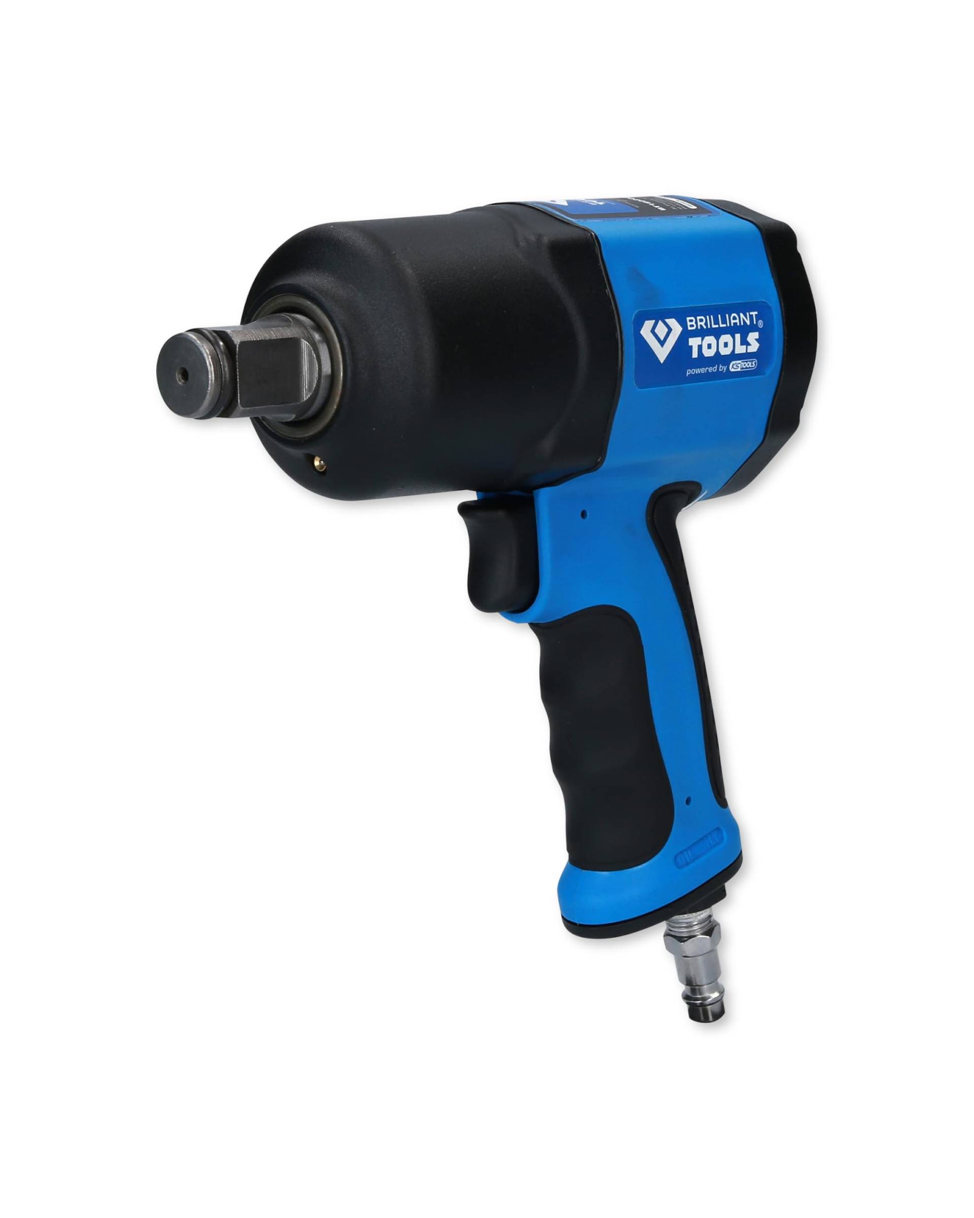 BRILLIANT TOOLS Schlagschrauber Druckluft 3/4" BT160200 1.800 Nm I Druckluft Schlagschrauber in 3-Stufen einstellbar I Hochleistungs-Doppel-Hammer-Schlagwerk BRILLIANT TOOLS Schlagschrauber Druckluft 3/4" BT160200 1.800 Nm I Druckluft Schlagschrauber in 3-Stufen einstellbar I Hochleistungs-Doppel-Hammer-Schlagwerk von BRILLIANT TOOLS