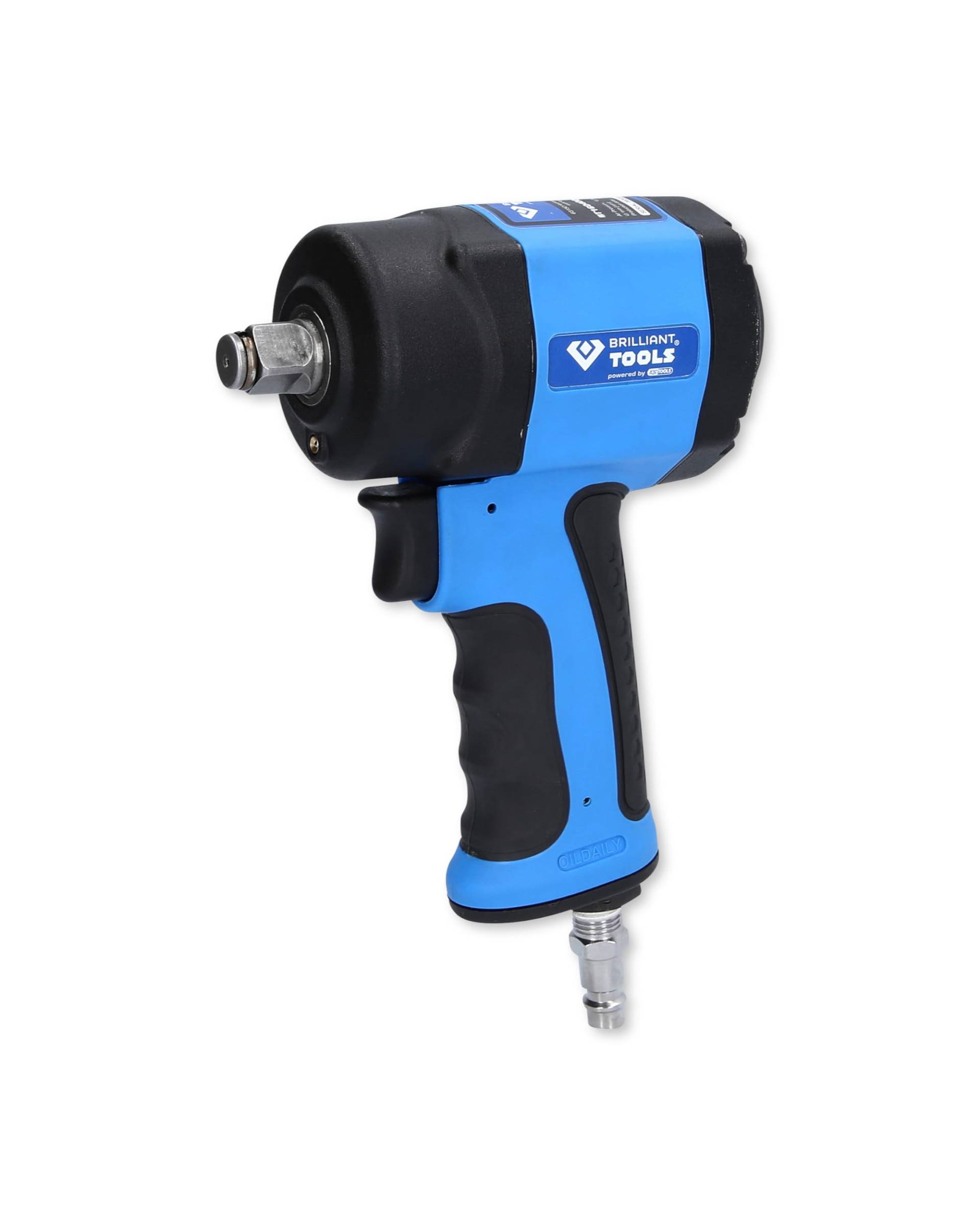 BRILLIANT TOOLS Mini Schlagschrauber Druckluft 1/2" BT160400 1.240 Nm I Druckluft Schlagschrauber in 3-Stufen einstellbar I Hochleistungs-Doppel-Hammer-Schlagwerk BRILLIANT TOOLS Mini Schlagschrauber Druckluft 1/2" BT160400 1.240 Nm I Druckluft Schlagschrauber in 3-Stufen einstellbar I Hochleistungs-Doppel-Hammer-Schlagwerk von BRILLIANT TOOLS
