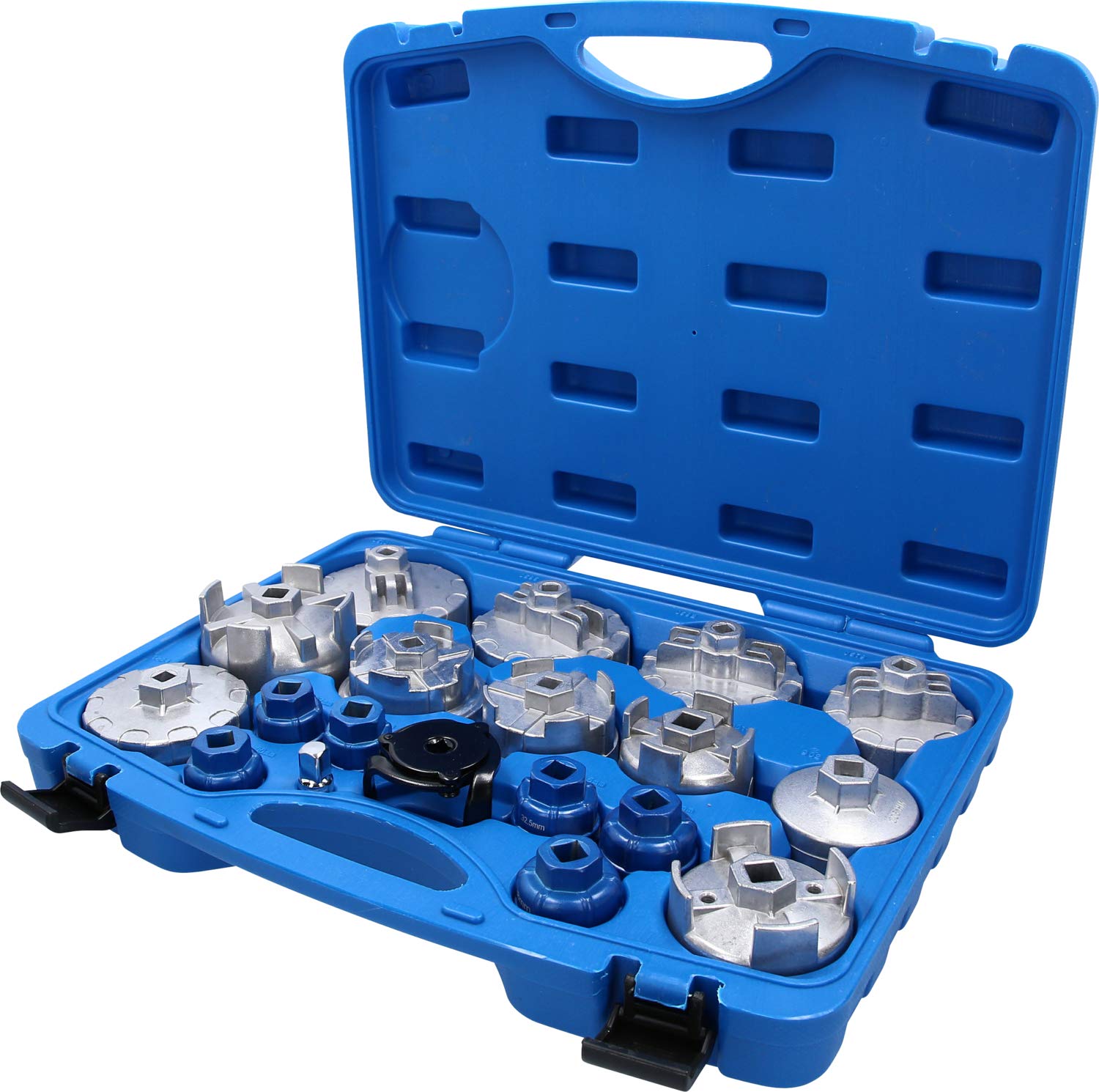 BRILLIANT TOOLS BT711010 Ölfilterschlüssel-Satz | 19-TLG, Powered by KS TOOLS BRILLIANT TOOLS BT711010 Ölfilterschlüssel-Satz | 19-TLG, Powered by KS TOOLS von BRILLIANT TOOLS