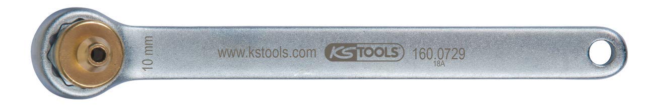 KS Tools 160.0729 Bremsen-Entlüftungsschlüssel. extra kurz. 10 mm. gold KS Tools 160.0729 Bremsen-Entlüftungsschlüssel. extra kurz. 10 mm. gold von BRILLIANT TOOLS