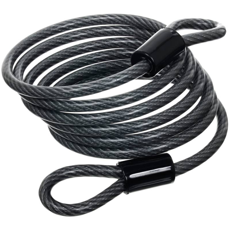 BRINKS - 1,8 m x 0,6 cm flexibles Stahlschlaufenkabel – strapazierfähige Vinylfolie für Korrosionsschutz von BRINKS
