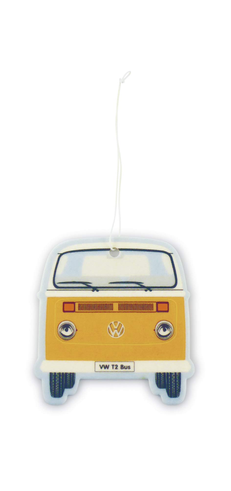 BRISA VW Collection - Volkswagen Luft-Erfrischer-Duft-Spender im T2 Bus Motiv (Citrus/Orange) von BRISA