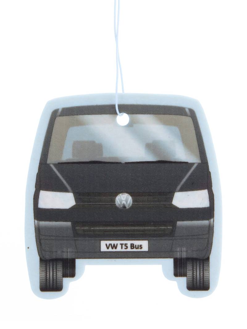 BRISA VW Collection - Volkswagen Luft-Erfrischer-Duft-Spender im VW T5 Bulli Bus Design im Einzelpack (Energy/Schwarz) von BRISA