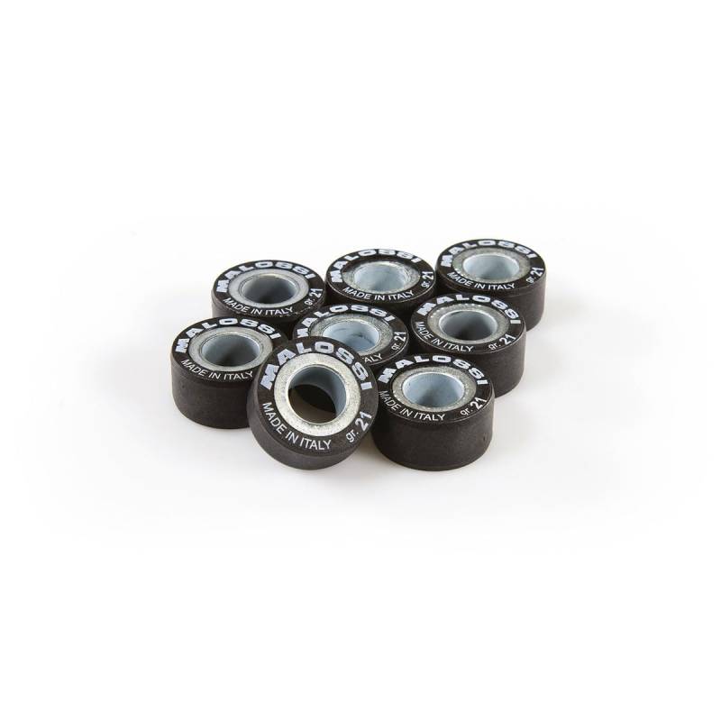 Malossi 6611367.L0 Set mit 8 Variomatikrollen HTRoll D 26 x 12,8 21 g, kompatibel mit Suzuki AN Burgman 400 1999-2024 von BRIXIAMOTO