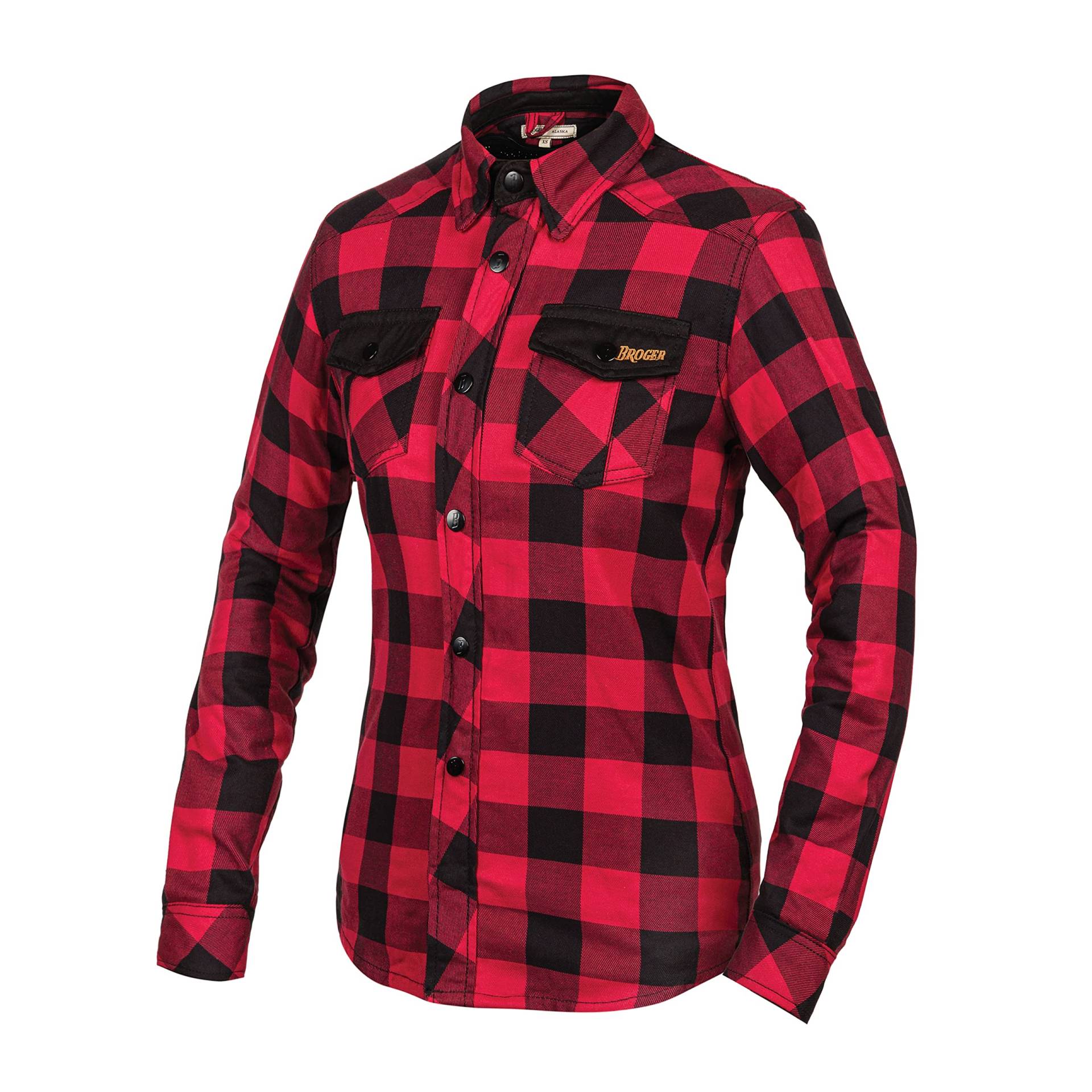 BROGER Alaska Lady Motorradhemd Damen | 100% Baumwolle | Aramidfaser Futter | SAS-TEC Ellbogen und Schulterprotektoren | Normale Passform BROGER Alaska Lady Motorradhemd Damen | 100% Baumwolle | Aramidfaser Futter | SAS-TEC Ellbogen und Schulterprotektoren | Normale Passform von BROGER