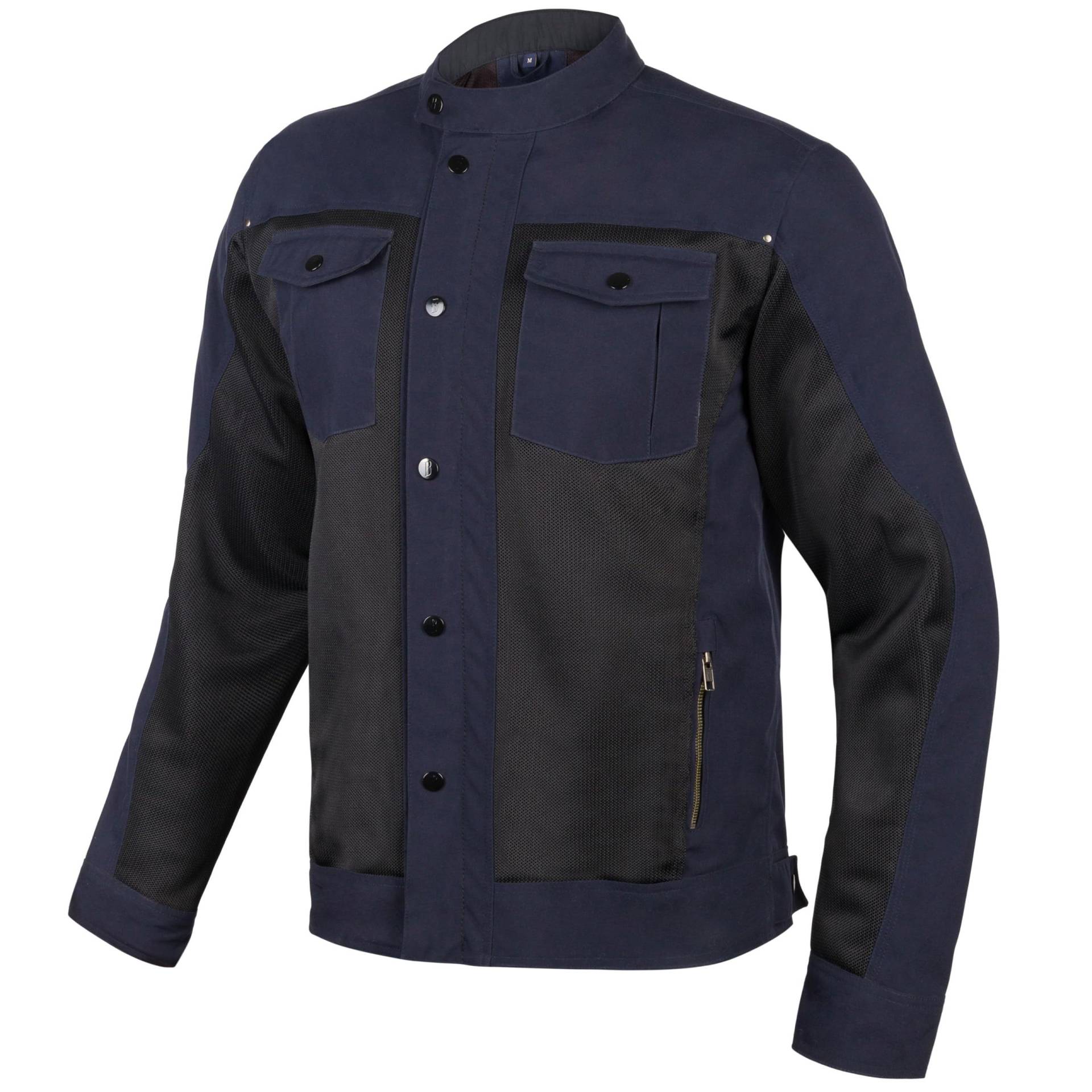 BROGER California Motorradjacke Herren | SAS-TEC Ellbogen und Schulterprotektoren | Mesh Paneele und Futter | 6 Taschen BROGER California Motorradjacke Herren | SAS-TEC Ellbogen und Schulterprotektoren | Mesh Paneele und Futter | 6 Taschen von BROGER