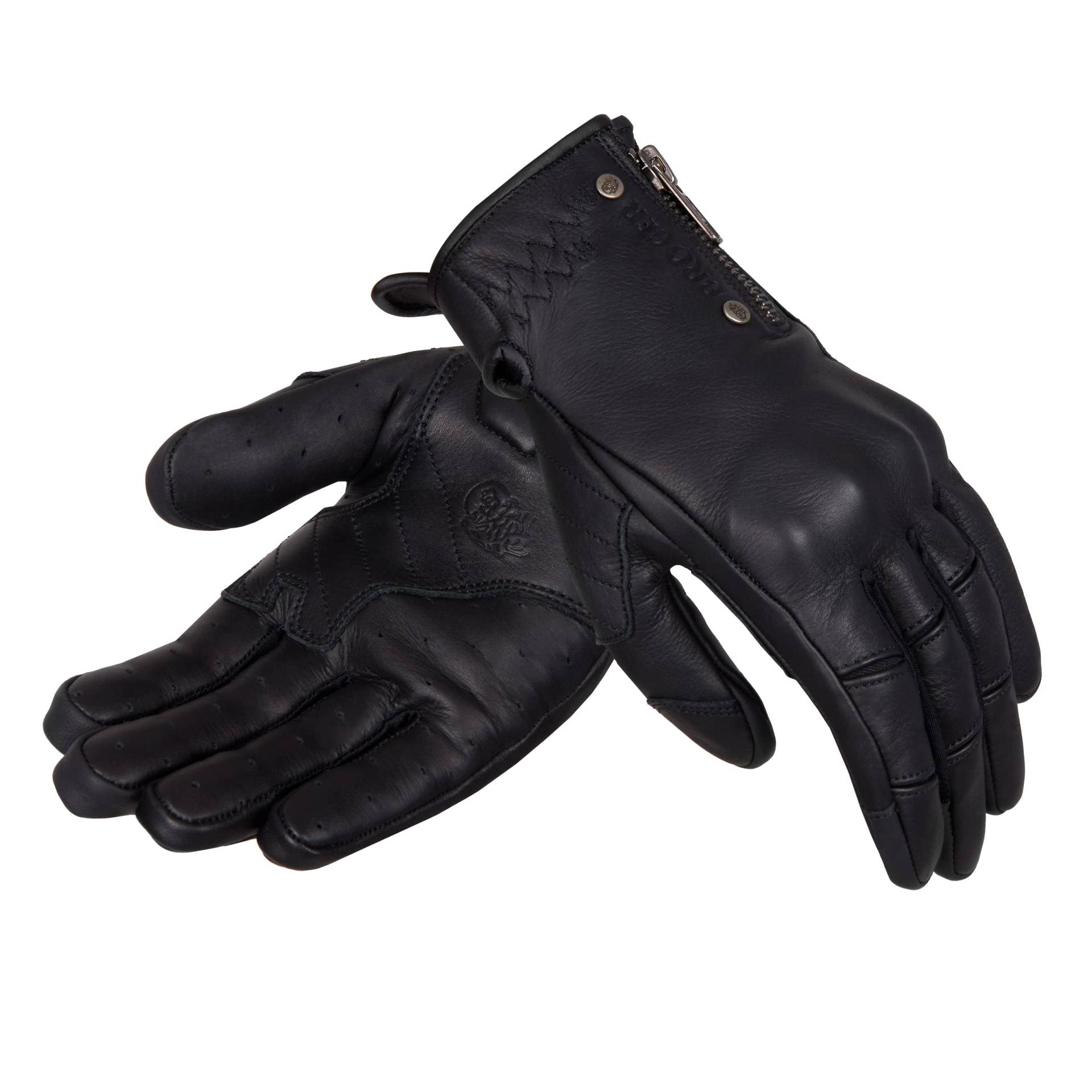 BROGER Florida Lady Leder Motorradhandschuhe für Frauen Dyneema Fibre Knöchelschützer Perforation Touchscreen-freundlich BROGER Florida Lady Leder Motorradhandschuhe für Frauen Dyneema Fibre Knöchelschützer Perforation Touchscreen-freundlich von BROGER
