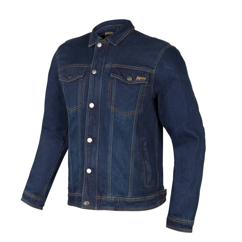 BROGER Florida Motorradjacke Herren | Dyneema Fiber | Sas-Tec Ellbogen und Schulternprotektoren | Slim Fit von BROGER